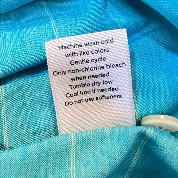 Men’s LG ~ Walter Hagen Light Blue ~ Golf Polo Tee - Picture 10 of 10